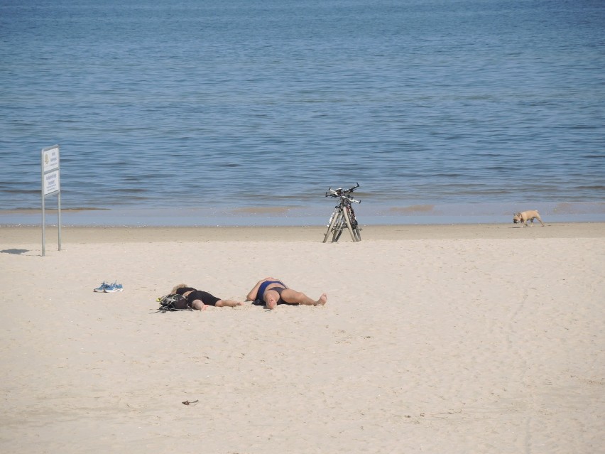 Do Świnoujścia wróciło lato. Sezon na plaży rozpoczęty