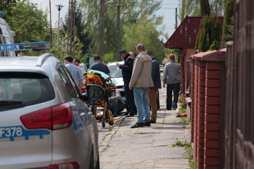 Ciężko ranny policjant, napastnik postrzelony