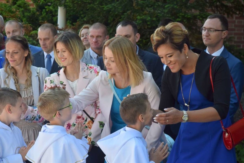 Pierwsza Komunia Święta w kościele farnym w Gnieźnie