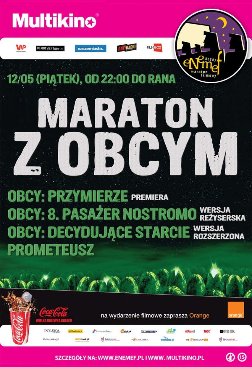 ENEMEF: Maraton z Obcym. Wygraj podwójne zaproszenie!