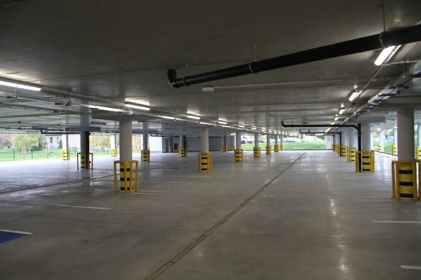 Można już parkować na dwupoziomowym parkingu w Tczewie! 