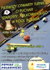 I Otwarty Turniej Pool Bilard w Polkowicach