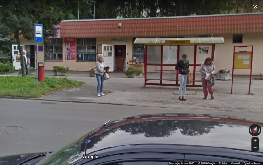 Google Street View na osiedlu Nowym w Inowrocławiu