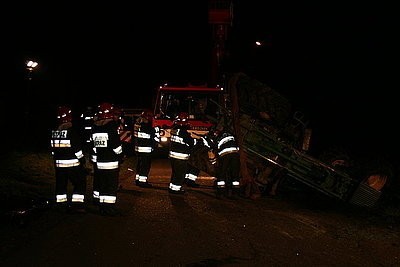 Wypadek w Czyżowicach: zginął 29-letni traktorzysta
