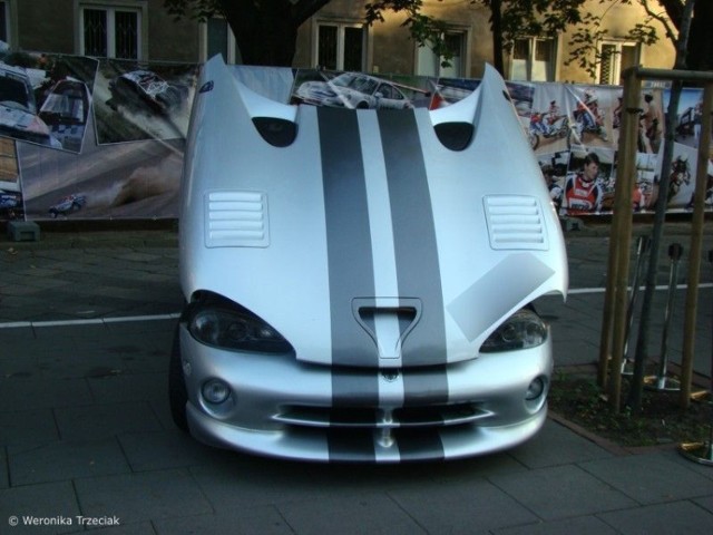 Dodge Viper GTS Coupe to druga generacja pojazdu. Jego produkcja odbywała się w latach 1996-2002. Fot. Weronika Trzeciak