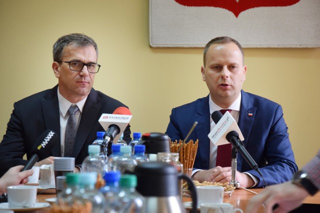 Paweł Hreniak i Wojciech Kociński spotkali się z dziennikarzami