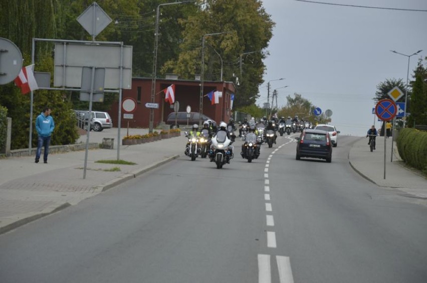 Parada motocykli w Sztumie