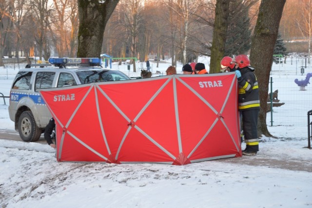 Miejsce dramatu - okolica ul. Jedności Narodowej w Sławnie