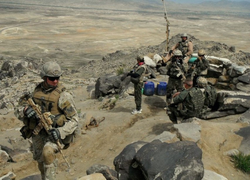 Sieradzcy żołnierze w Afganistanie