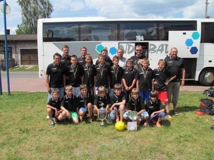 Myszków: Młodzicy z UKS-u Myszków wygrali turniej we Francji