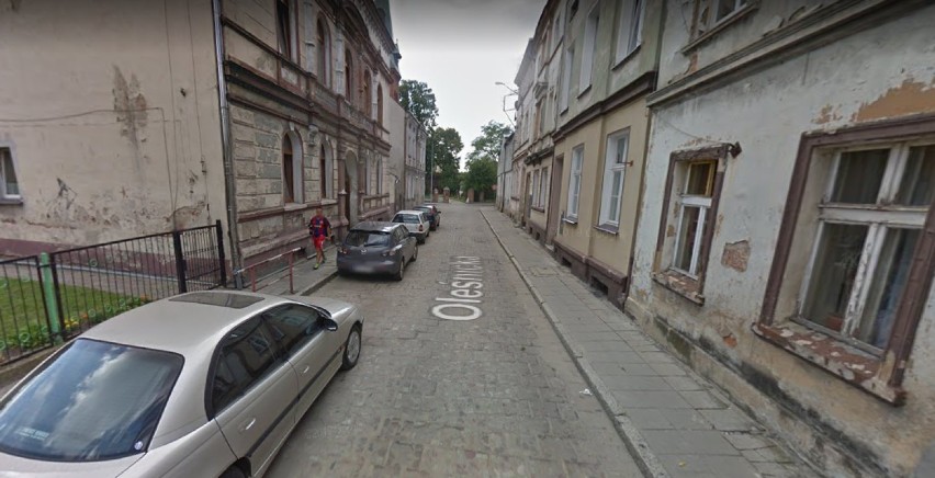 ulica Oleśnicka w Bierutowie
