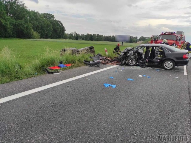 Wypadek na obwodnicy Opola - 7.06.2022r.