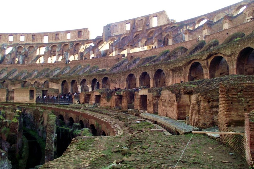 Koloseum spełniało funkcję gigantycznego stadionu. Ulubionym...