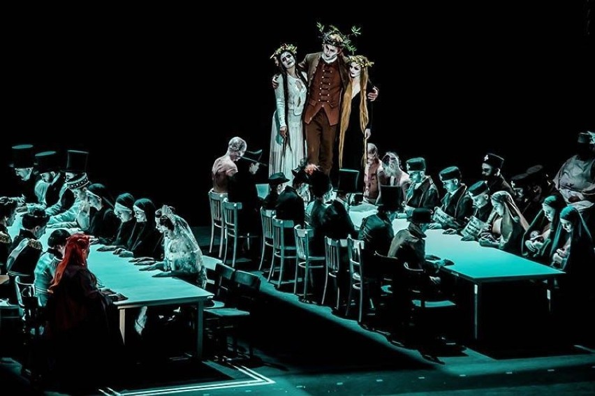 Scena zbiorowa z 'Goplany' w Teatrze Wielkim - Operze...
