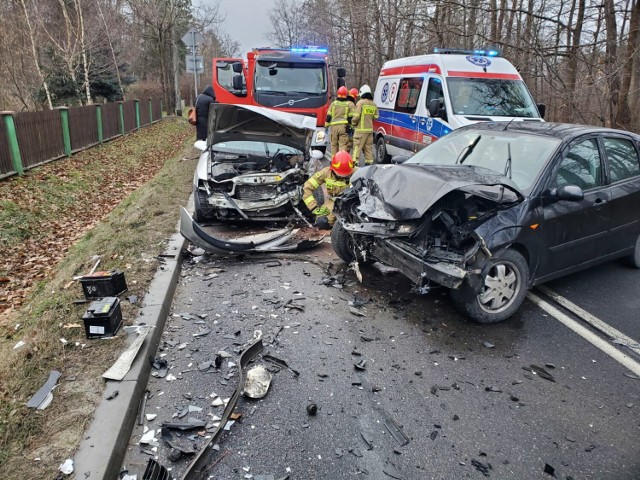Wypadek w miejscowości Przyborów