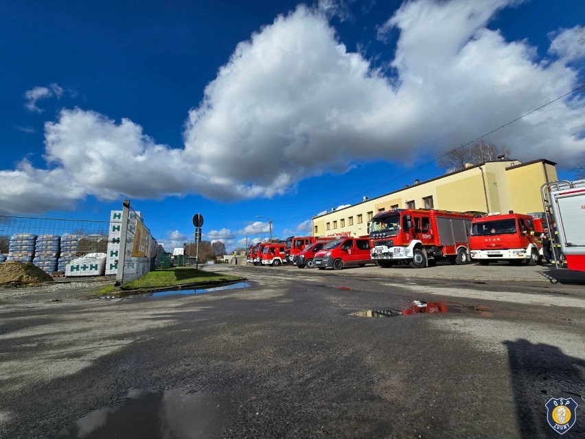 Ćwiczenia dedykowane były dla strażaków z gminy Zduny