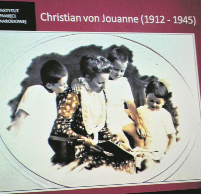Historia Pleszewa - Christian Von Jouanne  (z prawej)- jedyne zdjęcie