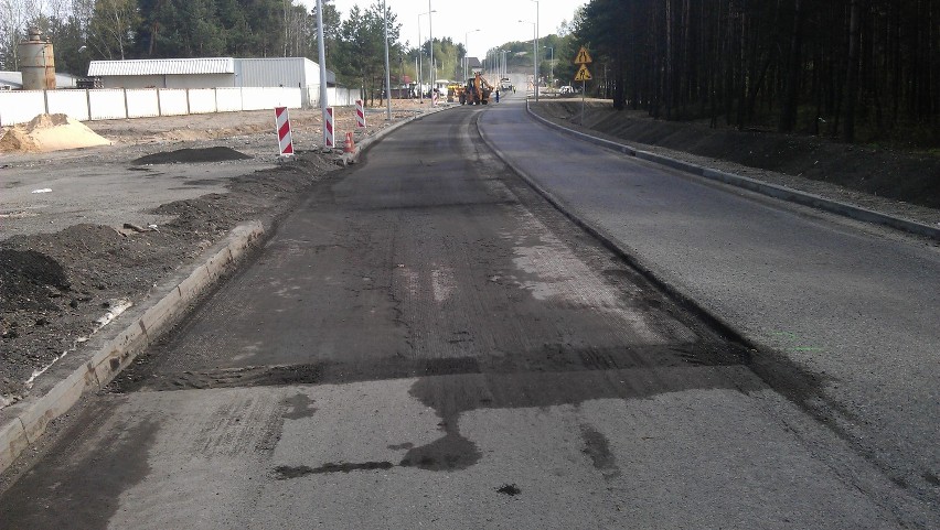 Olkusz: muszą położyć nowy asfalt na obwodnicy