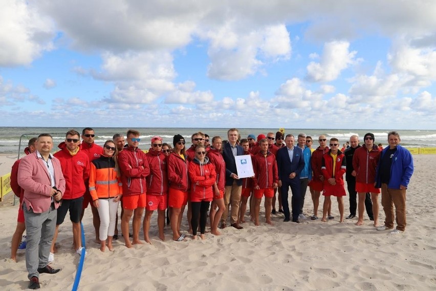 Ustecka plaża wschodnia otrzymała Błękitną Flagę. Sprawdź, za co [ZDJĘCIA]