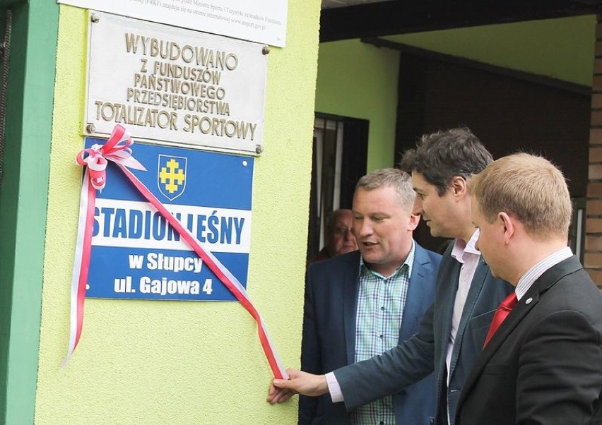 Stadion Leśny w Słupcy oficjalnie otwarty