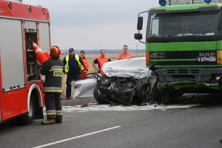 Śmiertelny wypadek w Kościelnej Wsi pod Kaliszem