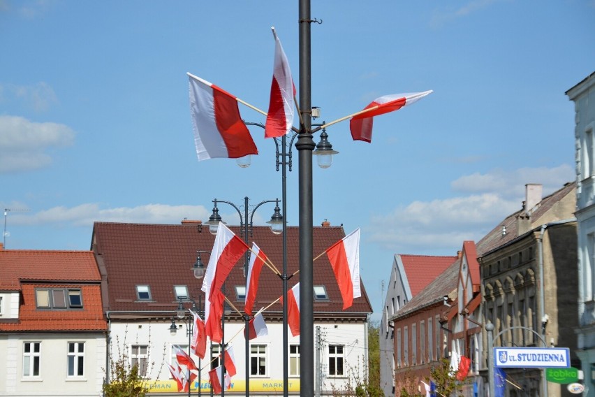 2 maja - Dzień Flagi. Tak wygląda Sępólno Krajeńskie