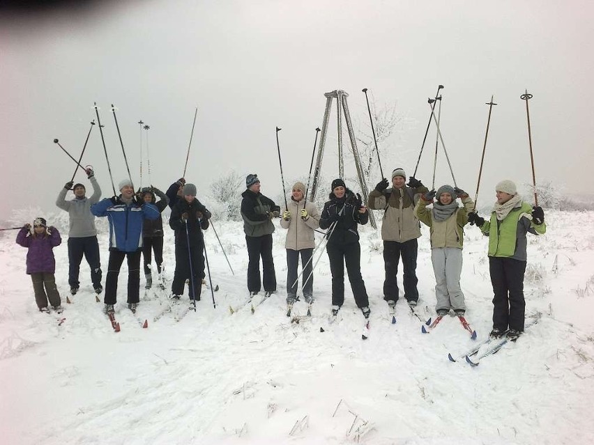 Przewodziszowice: Otwarli narciarski sezon. Uczyli innych biegać [ZDJĘCIA]