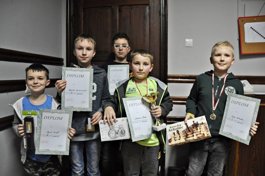 Turniej szachowy zorganizowany w czasie ferii przez UKS Szach-Mat Syców