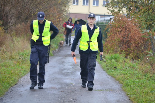 Policjanci wyganiali dziki z centrum miasta. Udało się im je wypłoszyć