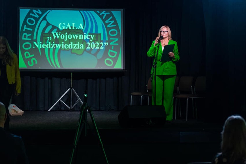 Gala "Wojownicy Niedźwiedzia 2022" w Wieluńskim Domu Kultury. Klub Taekwon-do podsumował miniony rok ZDJĘCIA