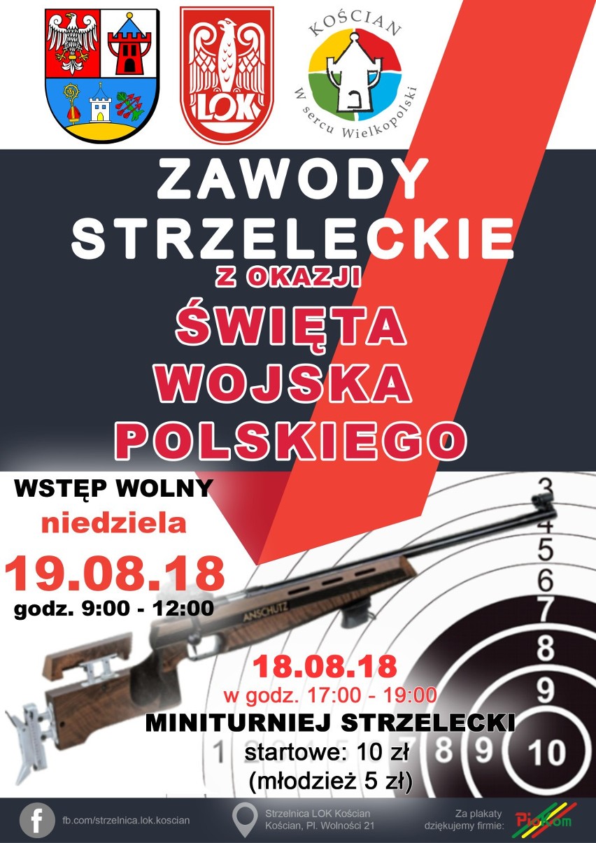 Już w przyszłym tygodniu rozpoczną się zawody strzeleckie w Kościanie  