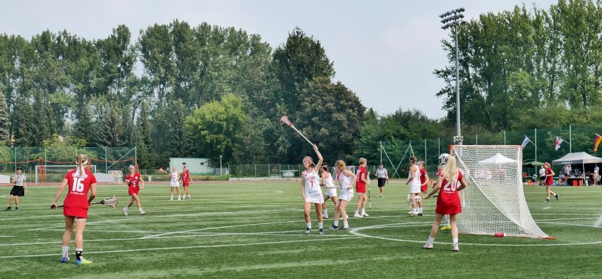 Rywalizacja kobiet w lacrosse na Stadionie Śląskim