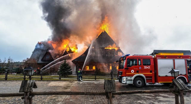 Pożar Gazdówki w Żołędowie,