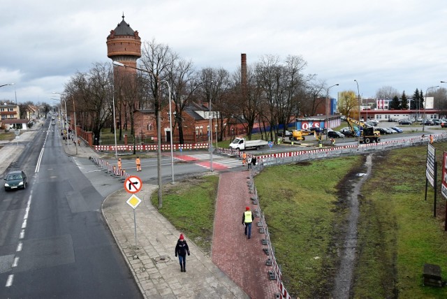 Centrum przesiadkowe Opole Wschodnie - zamknięcie ulicy Rataja