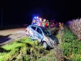 Wypadek między Korfantowem a Włostową. W samochodzie podróżowały dwie kobiety