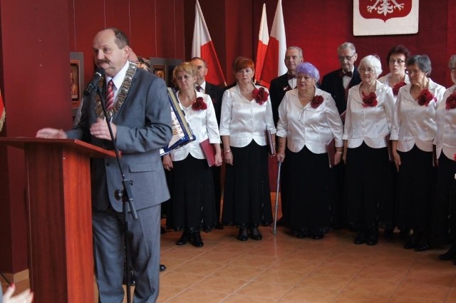 Święto Niepodległości 2013 w Radomsku: Uroczysta sesja rady miasta w Ratuszu