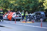 Leszno: Wypadek na krajowej piątce. Dwie osoby nie żyją [ZDJĘCIA]