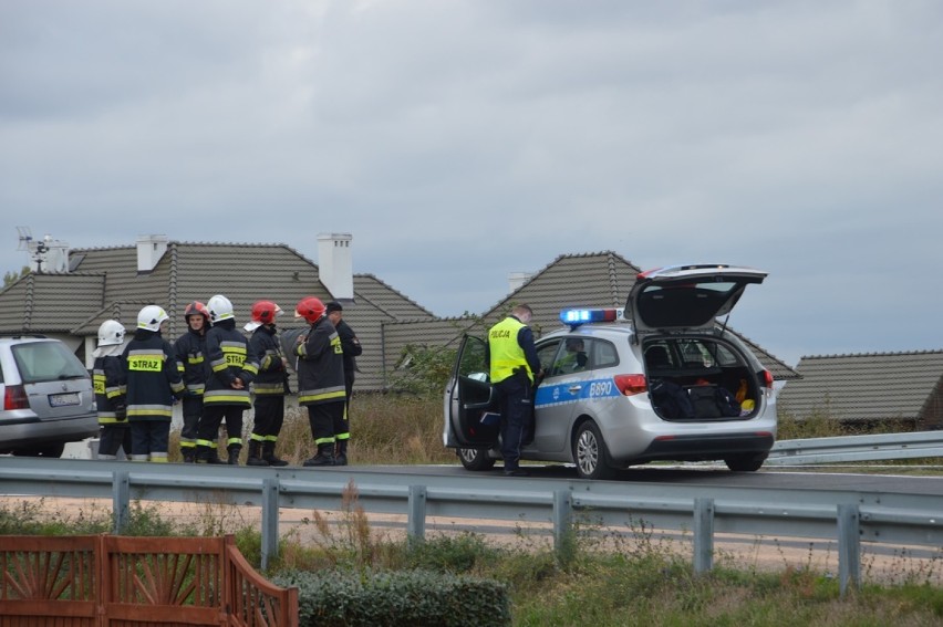 Kolejne zderzenie w Grodźcu Małym. Wiadukt zablokowany