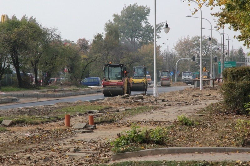 Ratusz podsumował rozbudowę ulicy Otolińskiej w Płocku