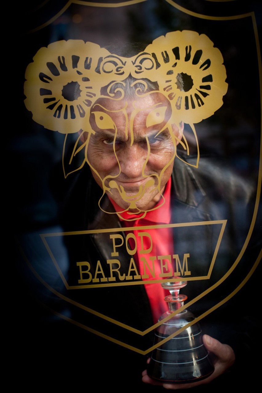 Jan Baran - właściciel restauracji "Pod Baranem".