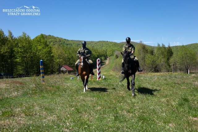 Bieszczady to jedynie miejsce w Polsce, w którym konie pomagają straży granicznej w patrolowaniu granicy państwowej.