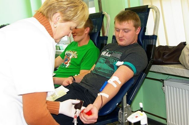 Wodzisław Śląski: Uczniowie oddawali krew