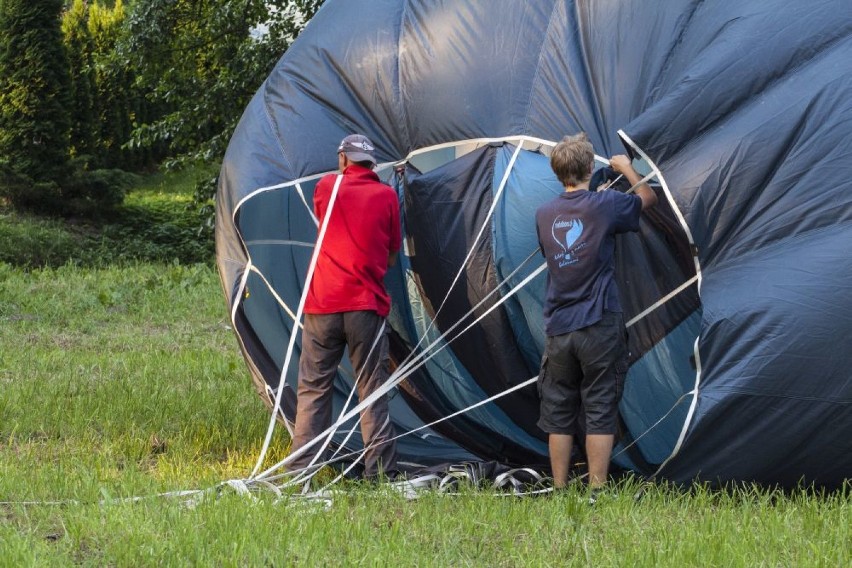 Zawody balonowe w Nałęczowie 2015