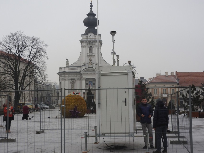 Stacja badania jakości powietrza w Wadowicach