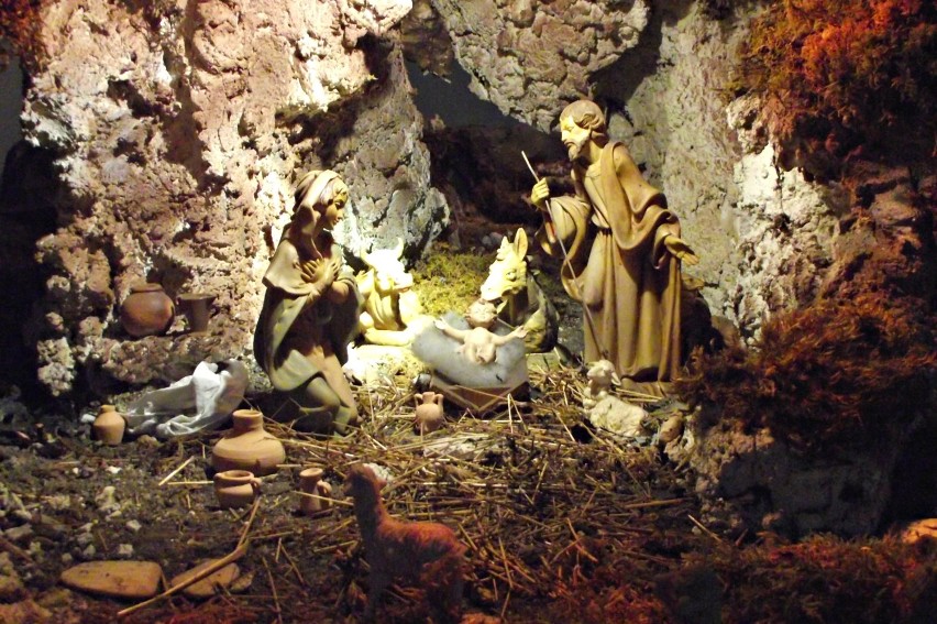Szopka Bożonarodzeniowa w bazylice św. Pawła w Rzymie