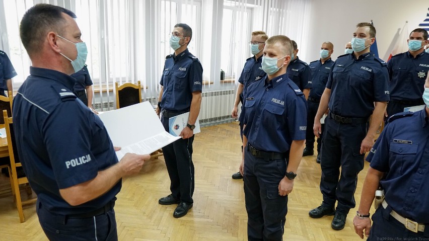 Awanse w pilskiej policji. Odbyła się uroczysta odprawa 