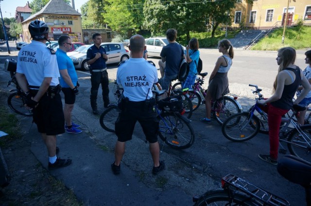 Akcja "Rowerem bezpiecznie do celu" w Mysłowicach