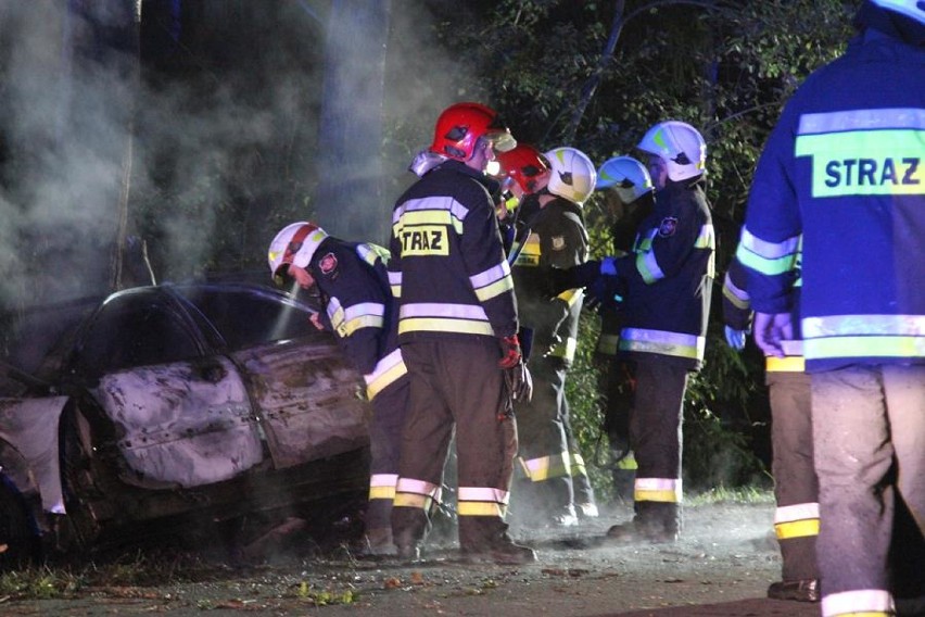 Groźny wypadek drogowy na trasie Kębłowo - Świętno 