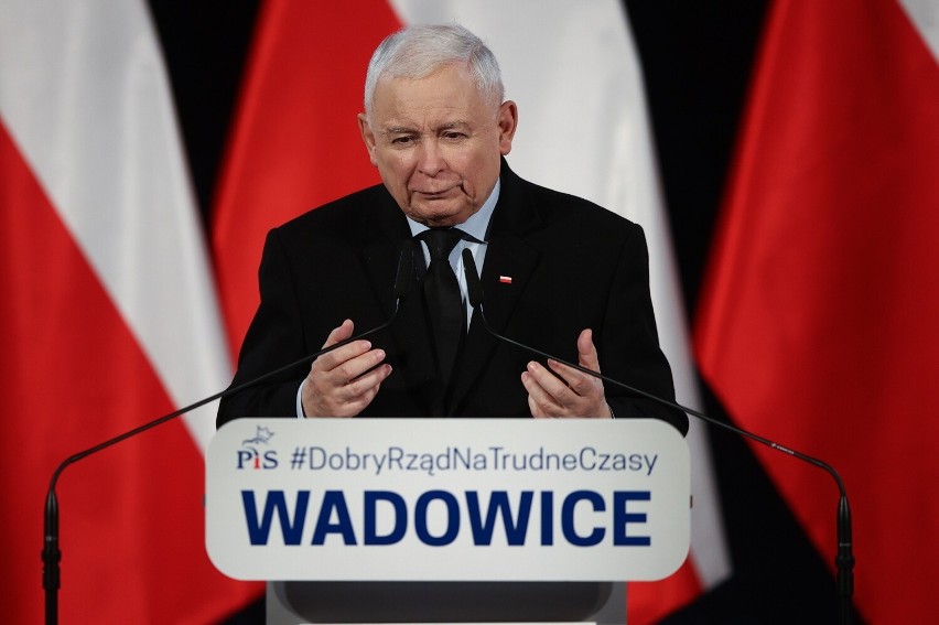 Jarosław Kaczyński odwiedził Wadowice
