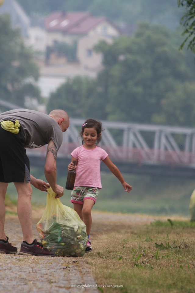 Drugi Plogging nad Odrą w Krośnie Odrzańskim.